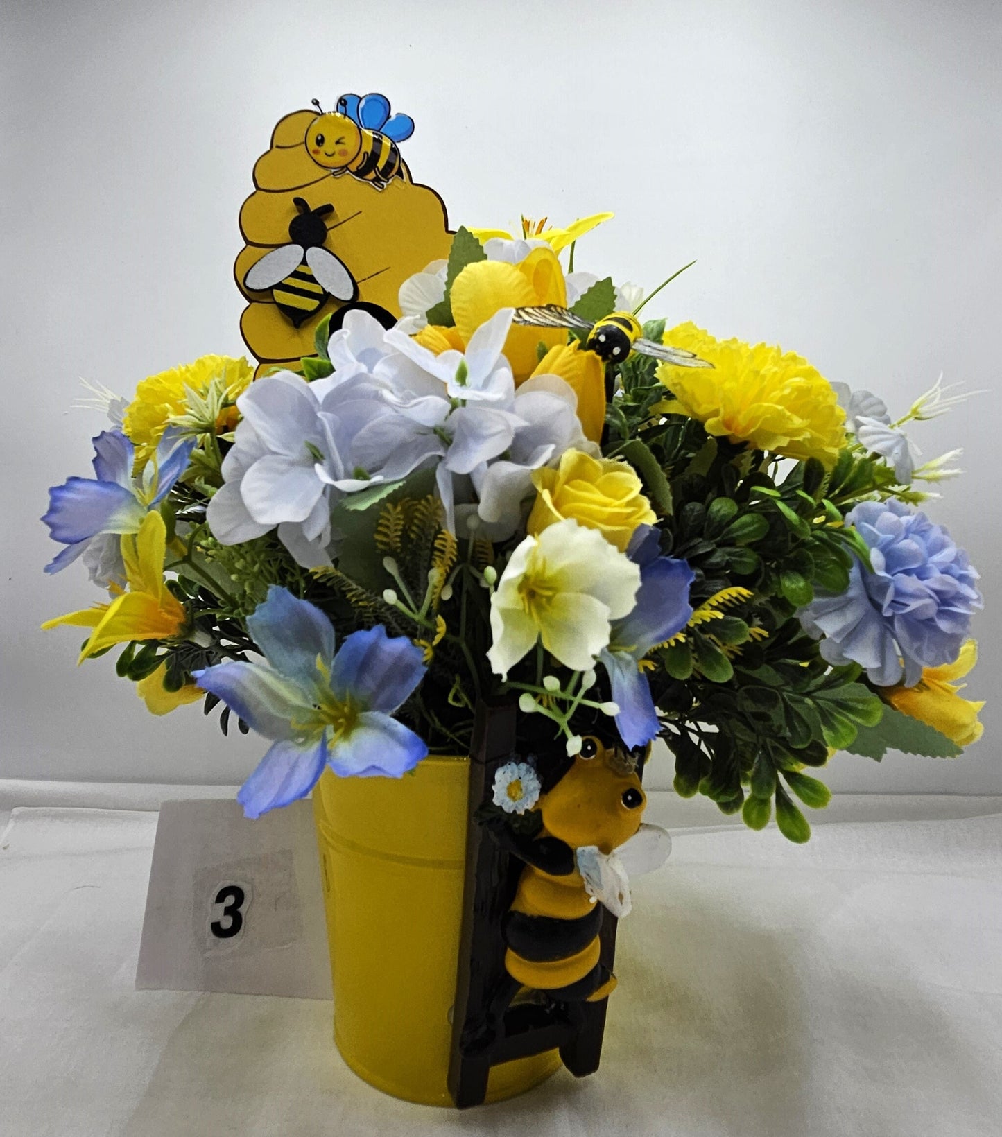 Bees for the Nature Lover, 5 Options, Bee and Gnome Accents, Bee Signs and Wildflowers in Yellows, Blues, Purples and Pinks, Honey Bees