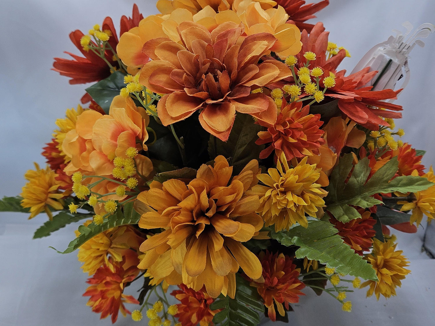 For the Golf Lover/A gift for Him/Golf Cart/Bag/Balls/Manly Floral Gift/Orange/Yellow or Gray/Red/Black/Golf Enthusiast for Any Occasion