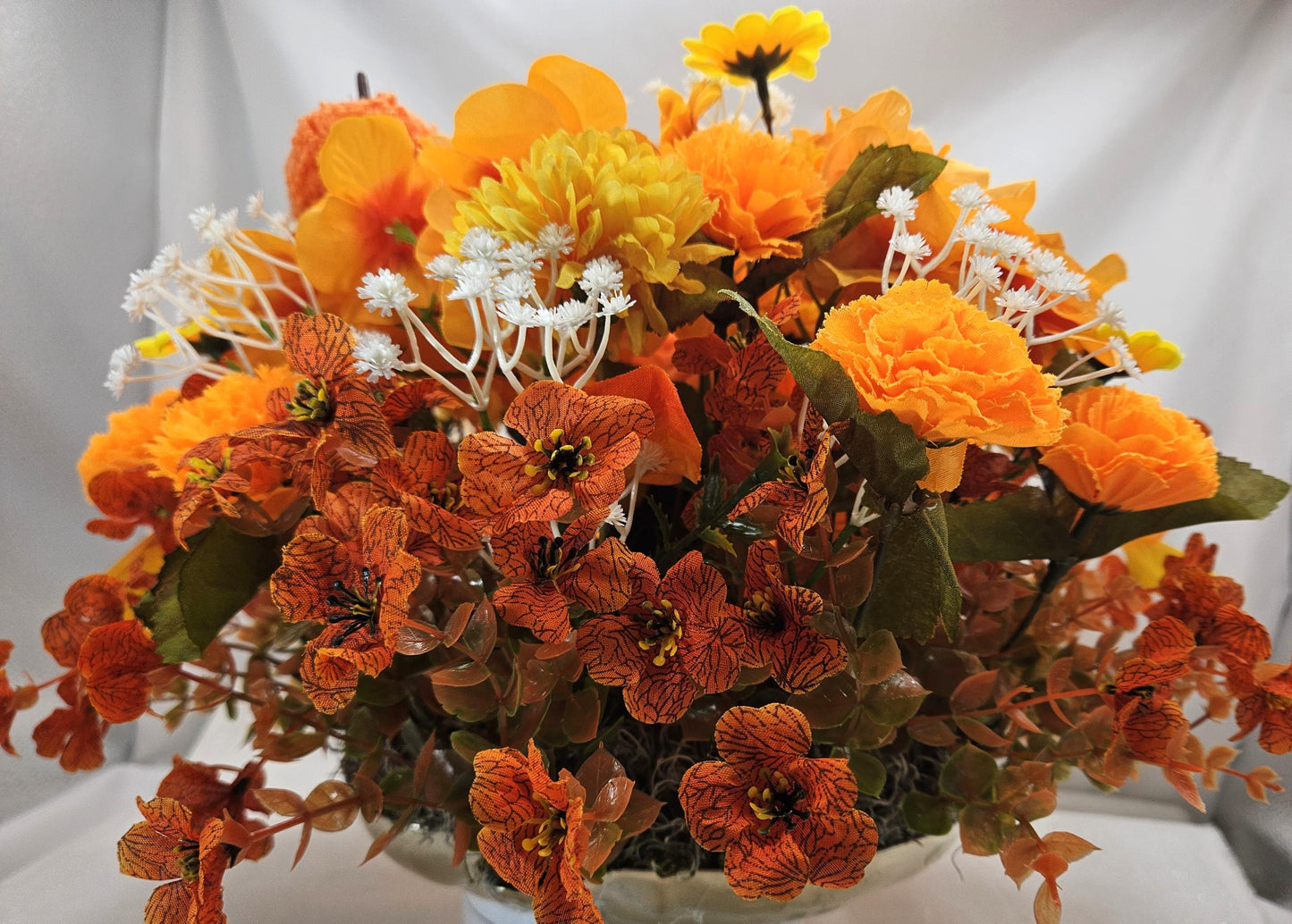 Dog in Pumpkin Centerpiece: Fall Floral Decor, Sunglasses Dogs