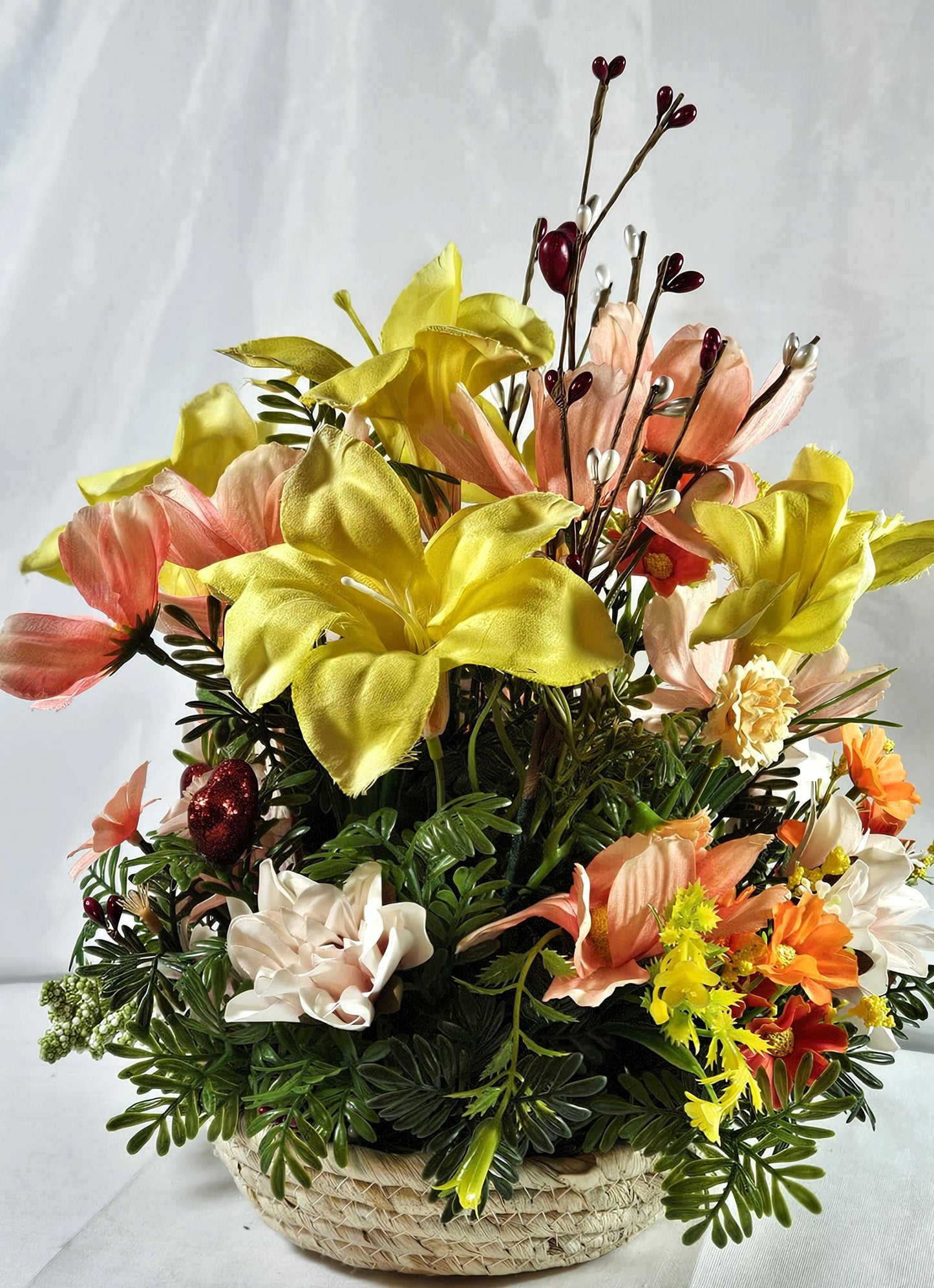 A Blossoming Bond: Mother/Daughter Gift, Flower Arrangement Gift for Her, Gift for Mom, Gift for Daughter
